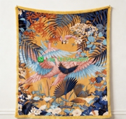 Hermes Throw Blankets